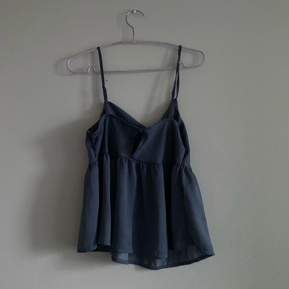 American Eagle cowl neck babydoll tank - Picture 7 of 7